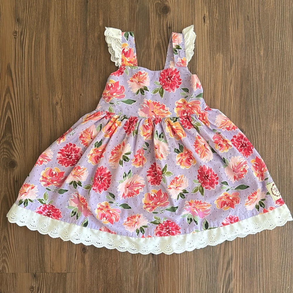 Cheeky Plum Purple Floral Dress